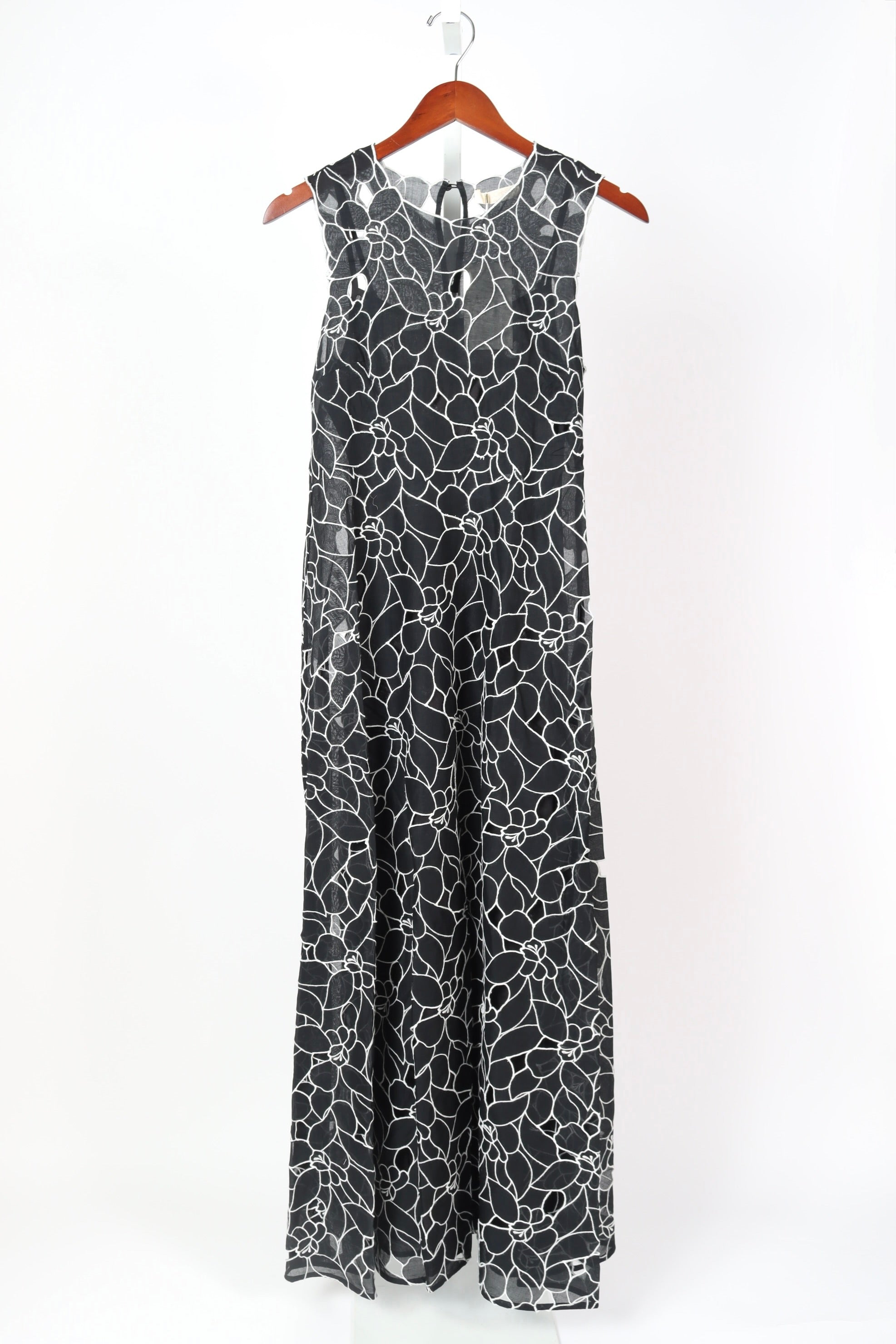 ulla johnson kiana sleeveless midi dress Ulla Johnson Kiana Embroidered Sleeveless Midi Dress