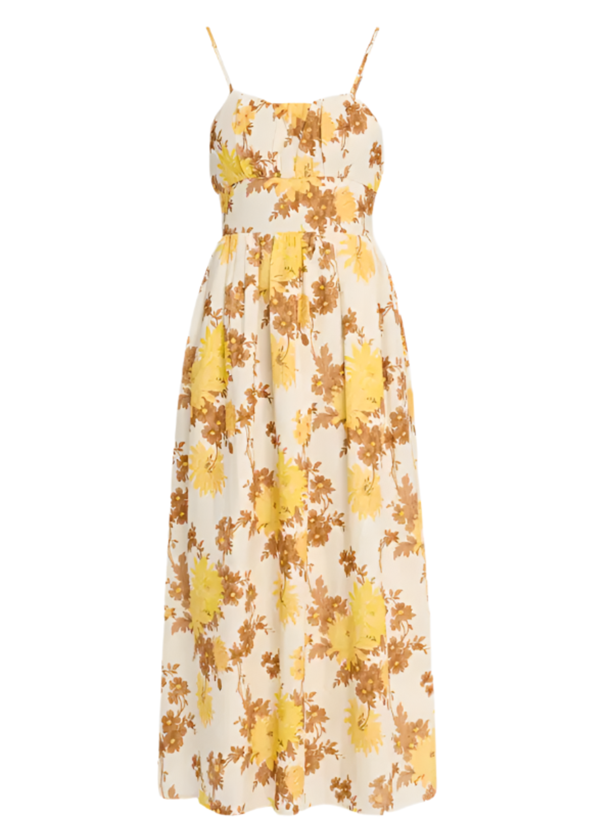 Faithfull The Brand Lora Floral Midi Dress - Image 1 of 3