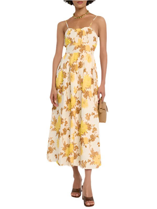 Faithfull The Brand Lora Floral Midi Dress