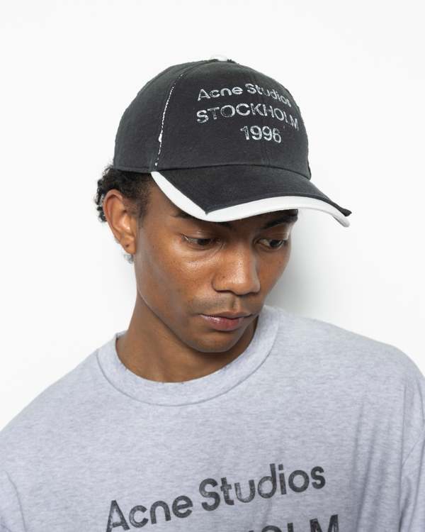 Acne Studios Logo Stamp Cap | Garmentory