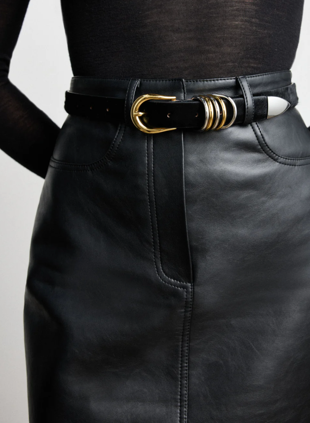 Déhanche Hollyhock Mixed Metal Belt - Image 5 of 6