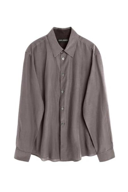 アクセサリー OUR LEGACY LADON brown LEATHER Our Legacy - Udon Ladon Dark Brown Leather