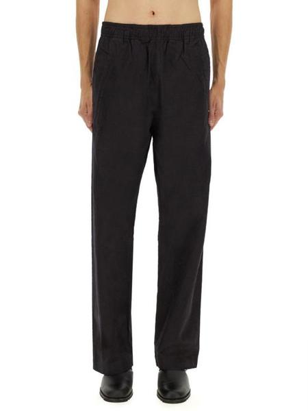Margaret Howell MHL Wide Leg Jogger - Twill Indigo | Garmentory