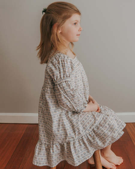 kids Soor Ploom Goldie Dress - Pinstripe | Garmentory