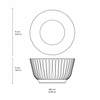 Porto Brasil Linhas Ramekin Set of 6 - Thumbnail 10