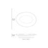 Porto Brasil Oval Dessert Plate Set of 6 - Thumbnail 37