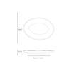 Porto Brasil Oval Dessert Plate Set of 6 - Thumbnail 41