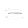 Porto Brasil Rectangular Platter Small Set of 4 - Thumbnail 112