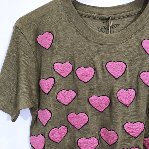 Unisex Banner Day Hearts T Shirt Garmentory