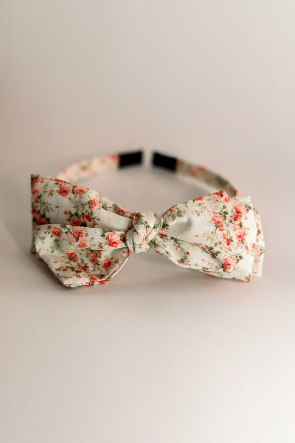 Piper&Cloth Three Little Bows Headband - Églantine