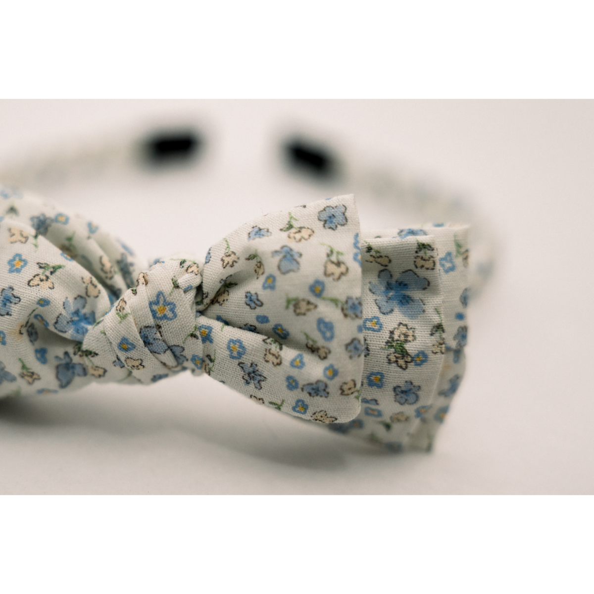 Kids Piper&Cloth Three Little Bows Headband - Bluebell Breeze - Image 2 of 3