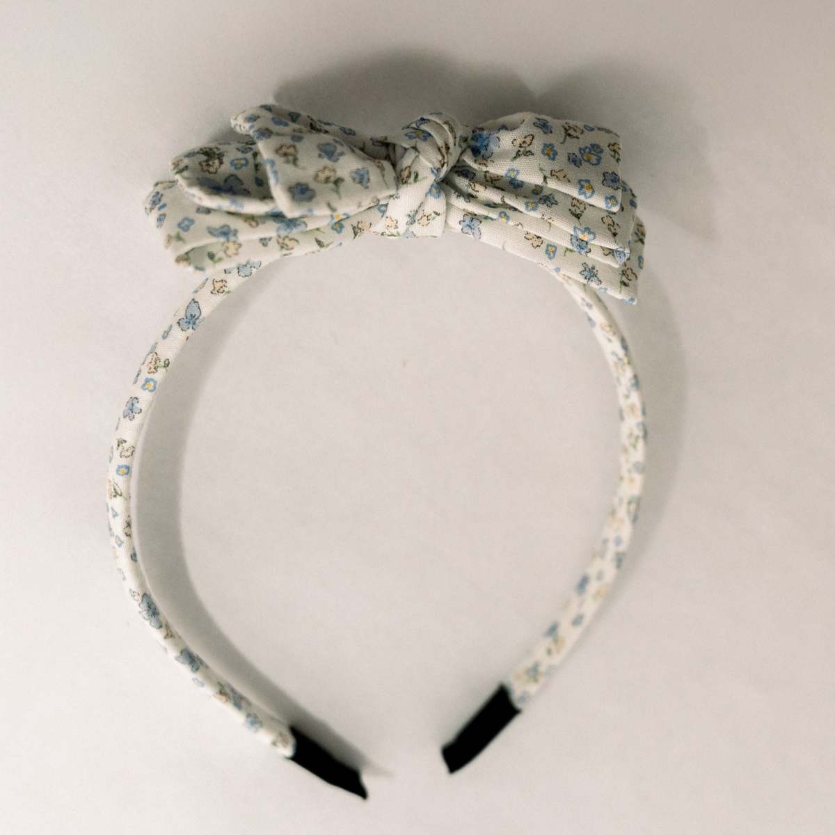 Kids Piper&Cloth Three Little Bows Headband - Bluebell Breeze - Image 3 of 3