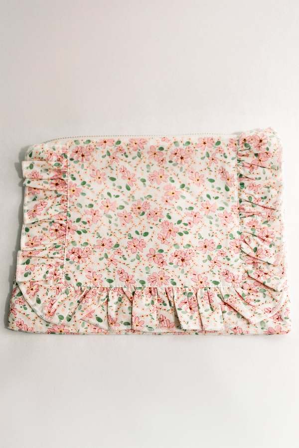 Kids Piper&Cloth Floral Pouch - Daisy/Clementine Kids Piper&Cloth Floral Pouch - Daisy/Clementine