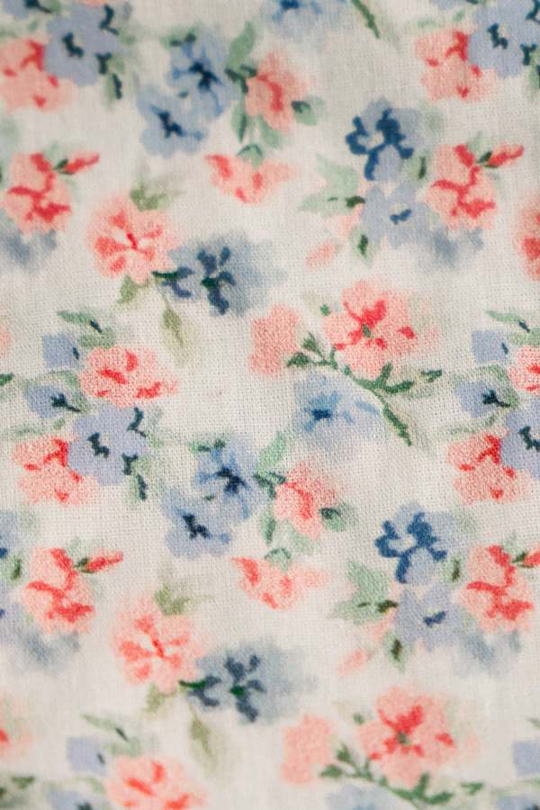 Kids Piper & Cloth Floral Pouch - Peony & Bluebell