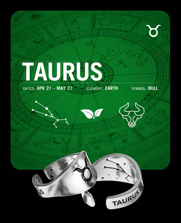 Whitney Howard Designs Zodiac/Symbol Ring - Taurus 