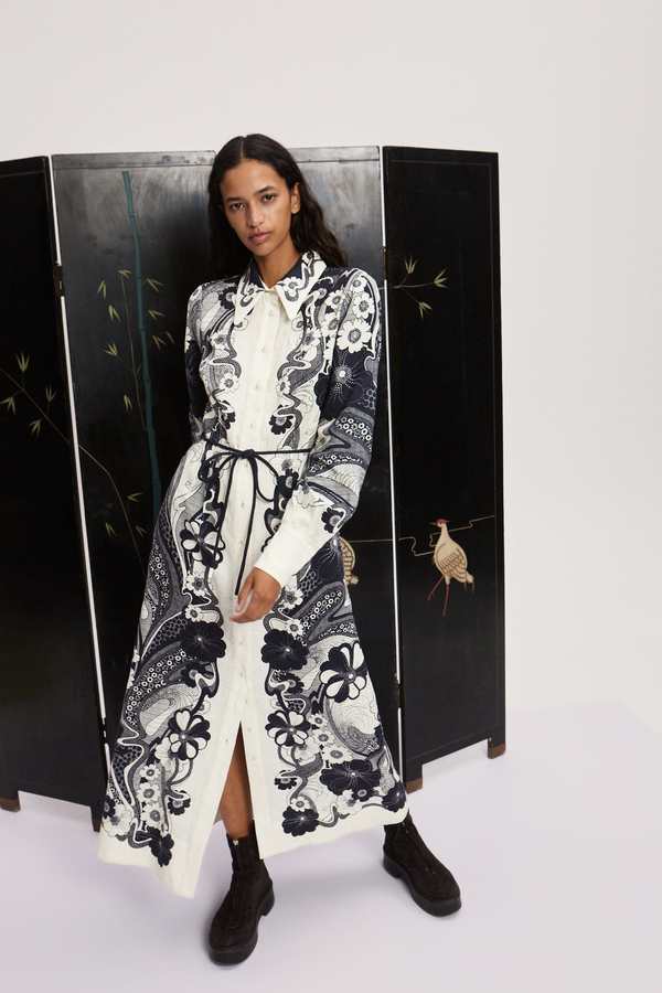 ALEMAIS Mickey Shirtdress Dress