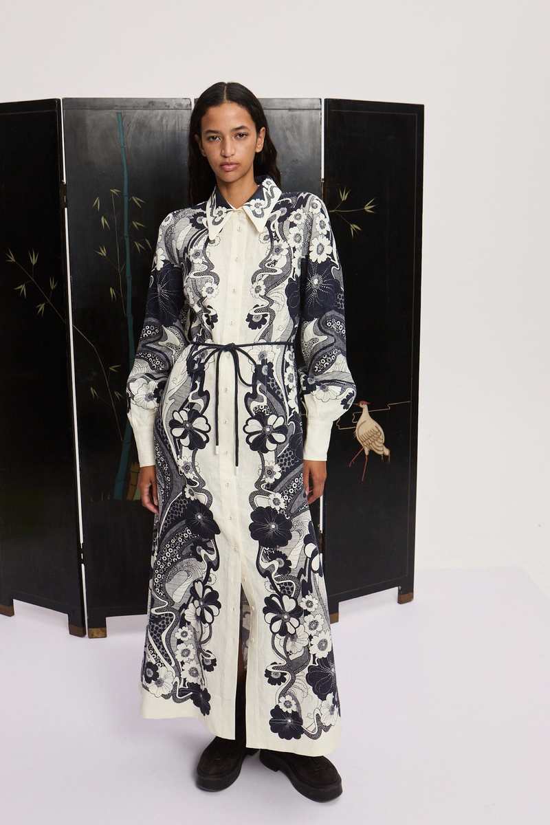ALEMAIS Mickey Shirtdress Dress