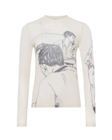 小物 J.W. ANDERSON Striped Neck-Band Striped Neckband With Zip Detail by J.W. Anderson- La Garçonne