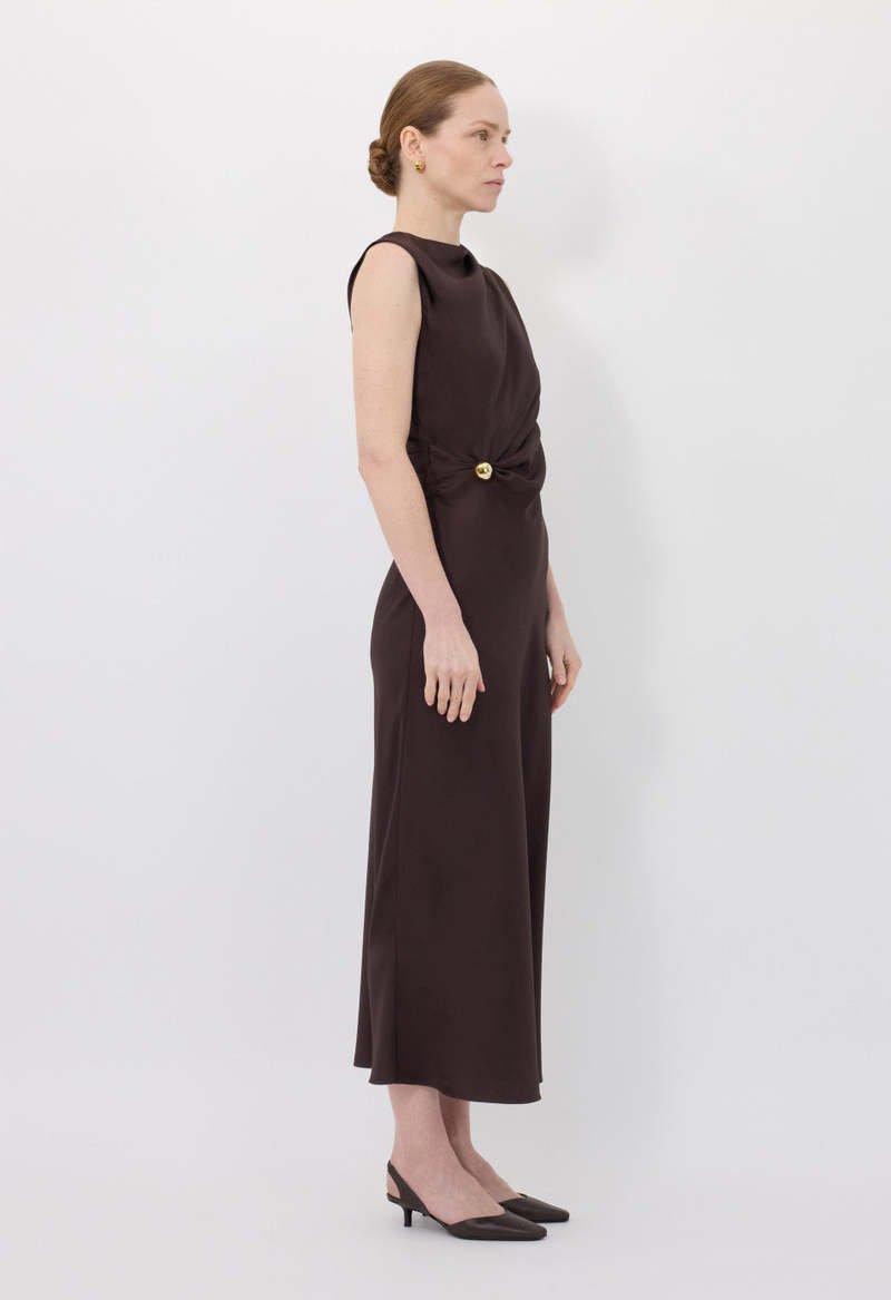 Loulou de Saison Roan Draped Dress | Garmentory