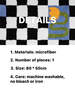 INSPECIAL HOME Soft Contemporary Floral Checker Bath Rug, Absorbent, Anti-Slippery Mat - Thumbnail 9