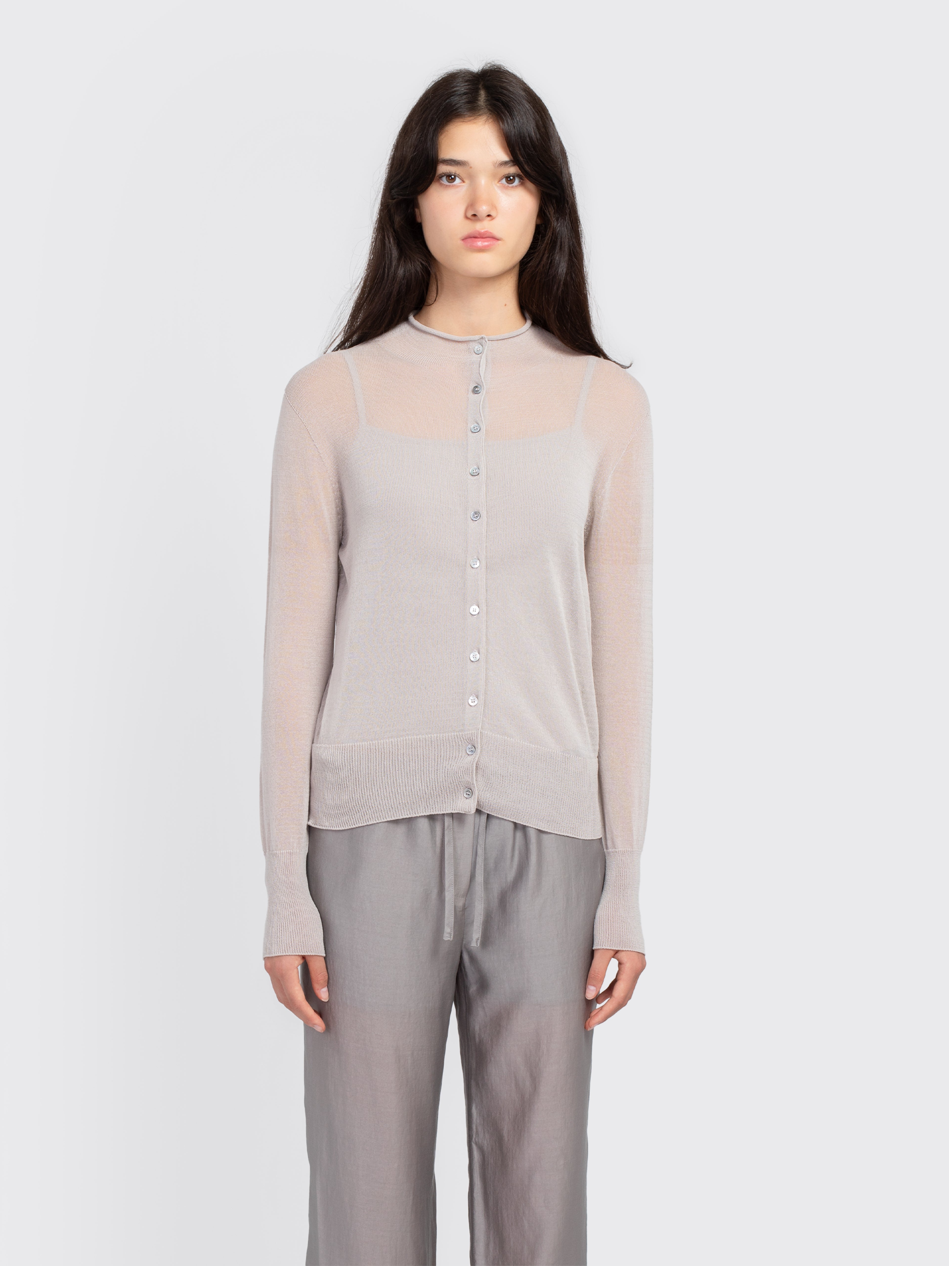 Wholegarment-Sheer-Cardigan-