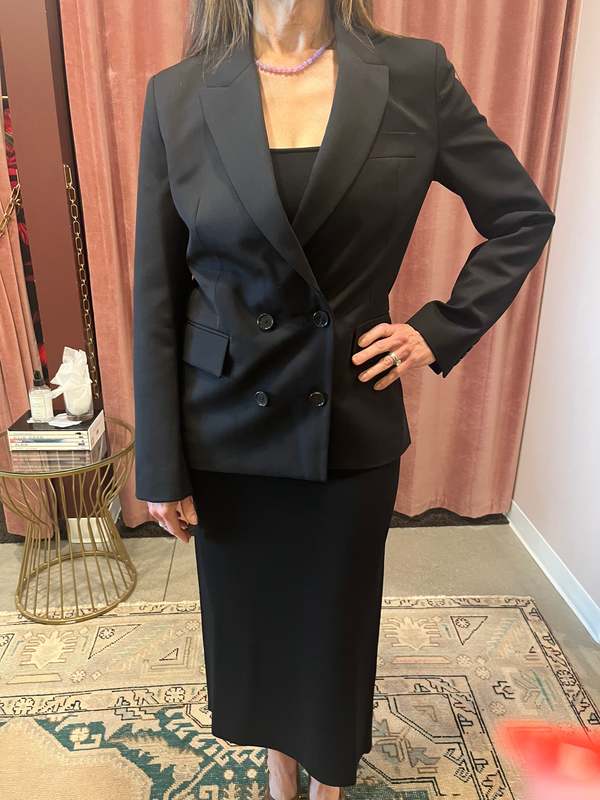 ジャケット ANINE BING FW25 EVALYN DB BLAZER (A0111416BLK26 BLACK) Evalyn Blazer - Black – Superette