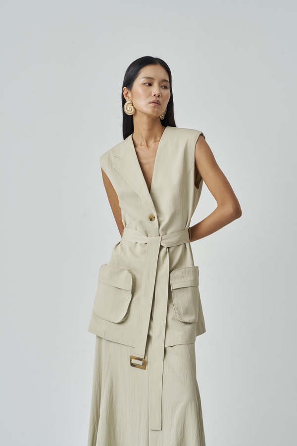 The NKC Store Georgie Vest Dress Set