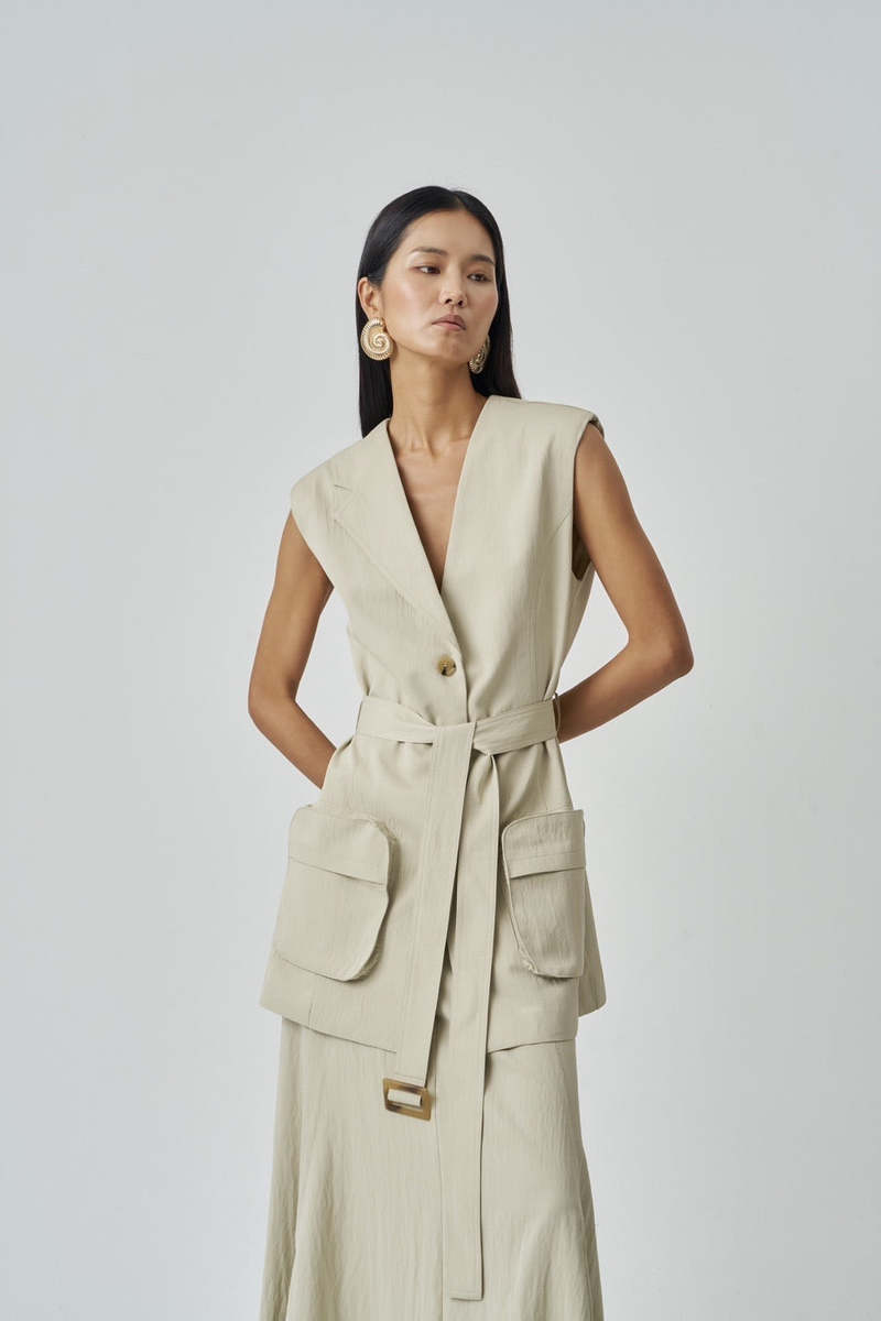 The NKC Store Georgie Vest Dress Set