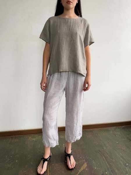 パンツ vintage eskandar linen easy pants Eskandar Easy Pants | Garmentory