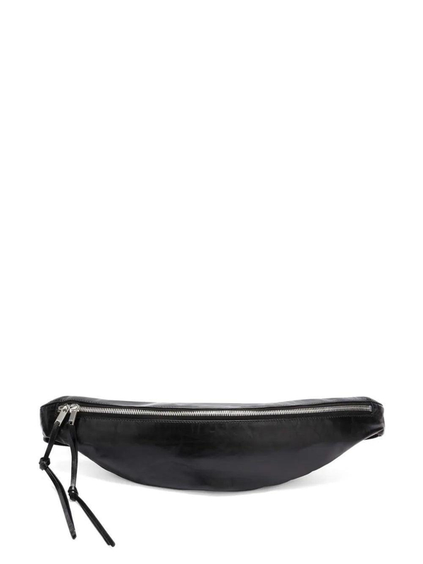 Jil Sander Leather Belt Bag - Black | Garmentory display picture 2