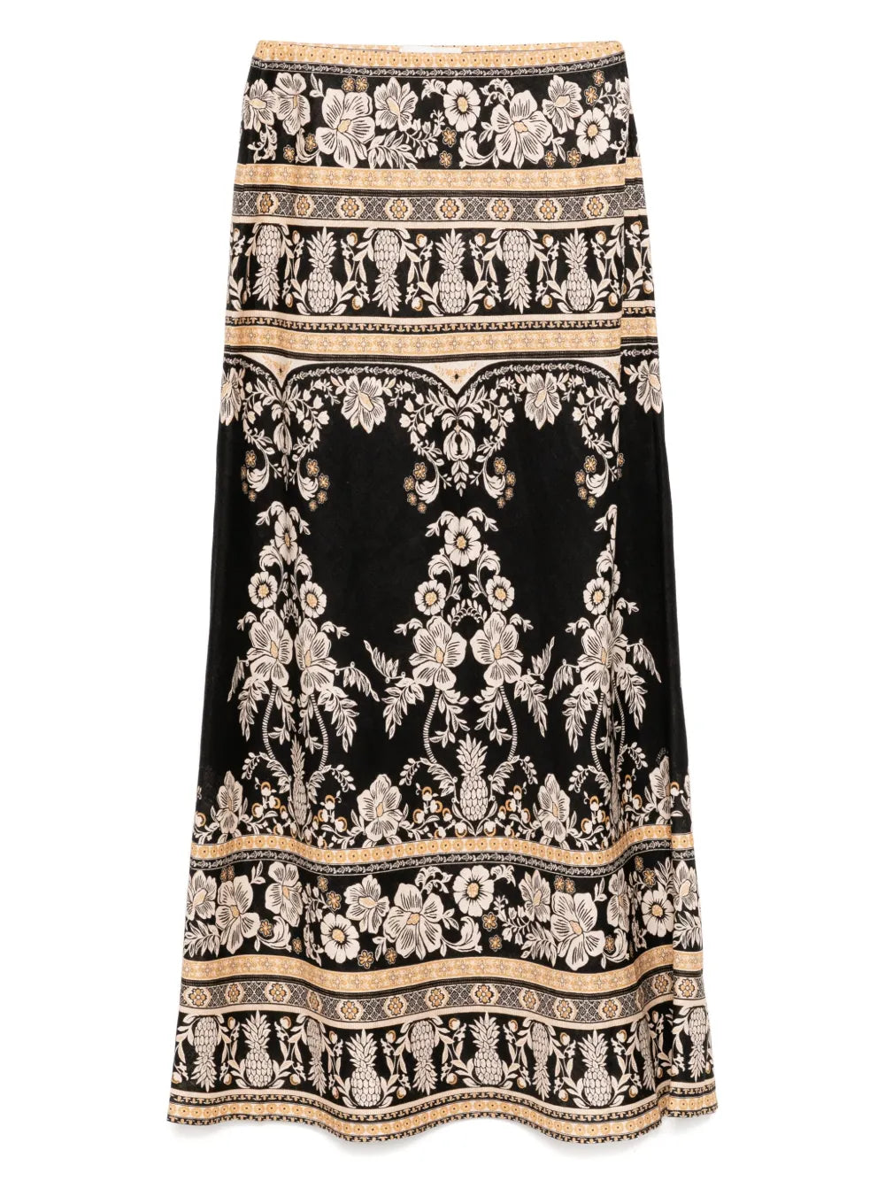 Zimmermann Balance Bias Skirt - Black Stamp | Garmentory