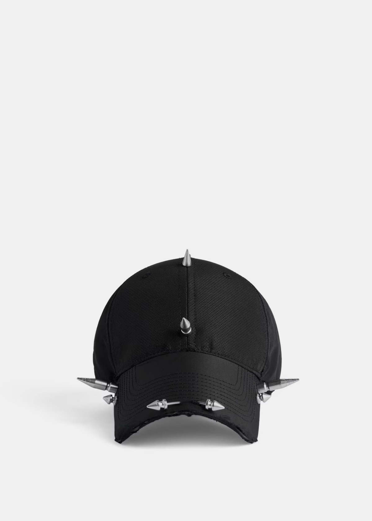 Balenciaga Perforated Spike Cap - Black | Garmentory