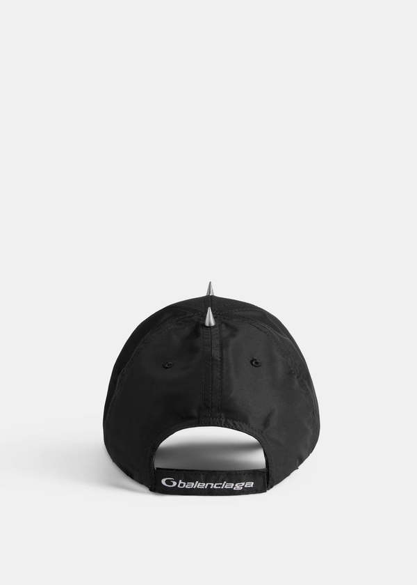 Balenciaga Perforated Spike Cap - Black | Garmentory
