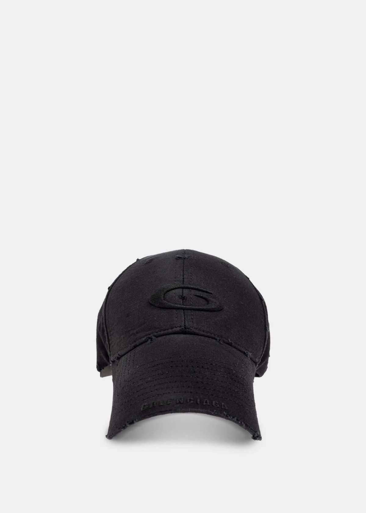 Balenciaga Sports Loop Icon Cargo Cap - Black | Garmentory