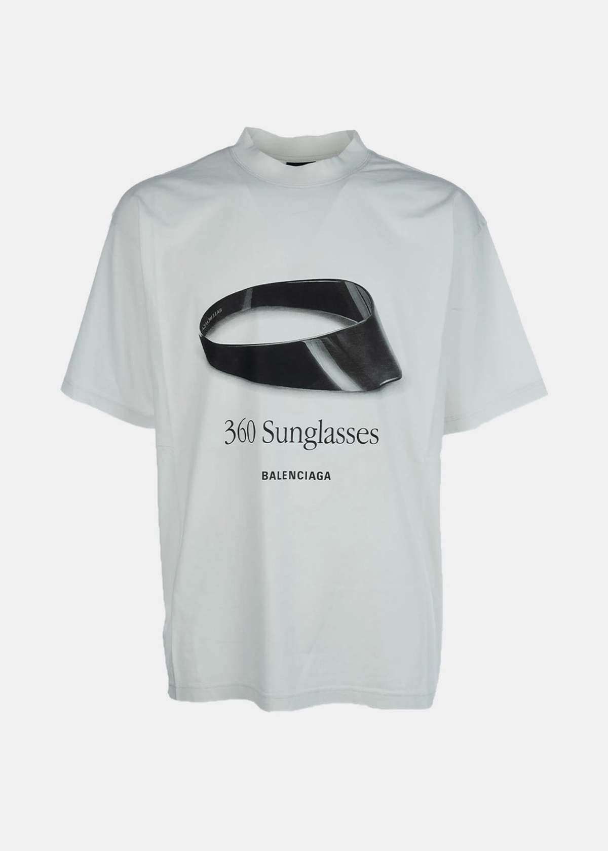 Balenciaga 360 Sunglasses T-Shirt - Dirty White | Garmentory