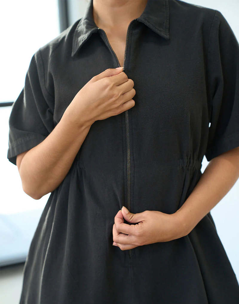 Noble Utility Dress - Ash
