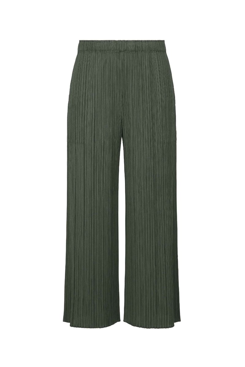 Pleats Please by Issey Miyake Monthly Colors June Trousers - Charcoal Grey Pleats Please by Issey Miyake Monthly Colors June Trousers - Charcoal Grey