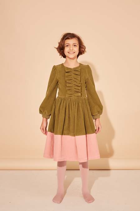 キッズワンピース・オールインワン Thom Browne Pleated Bottom Shirtdress KIDS Thom Browne Pleated Bottom Shirtdress - White | Garmentory