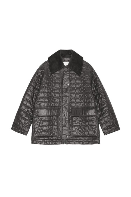 GANNI Quilted Nylon Jacket | Garmentory