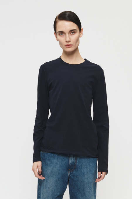 Baserange Gerrymandered Long Sleeve - Amhar Blue | Garmentory