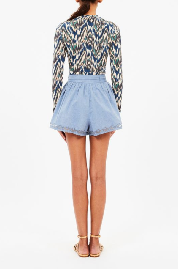Ulla Johnson Neri Long Sleeve Ruched Top Ulla Johnson Neri Long Sleeve Ruched Top