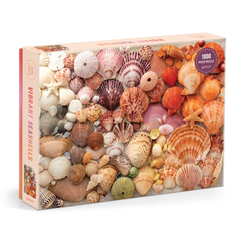 Chronicle Books Vibrant Seashells Puzzle