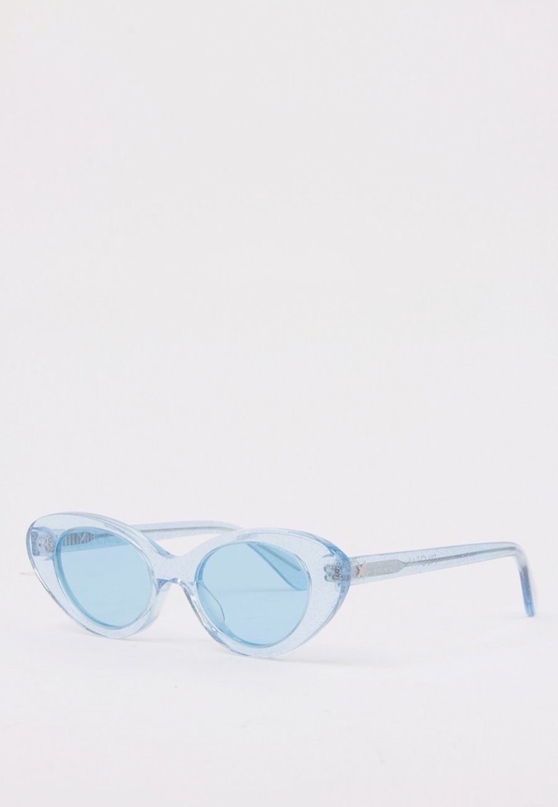 Mars Pilot Sunglasses - Blue Glitter | Garmentory display picture 1