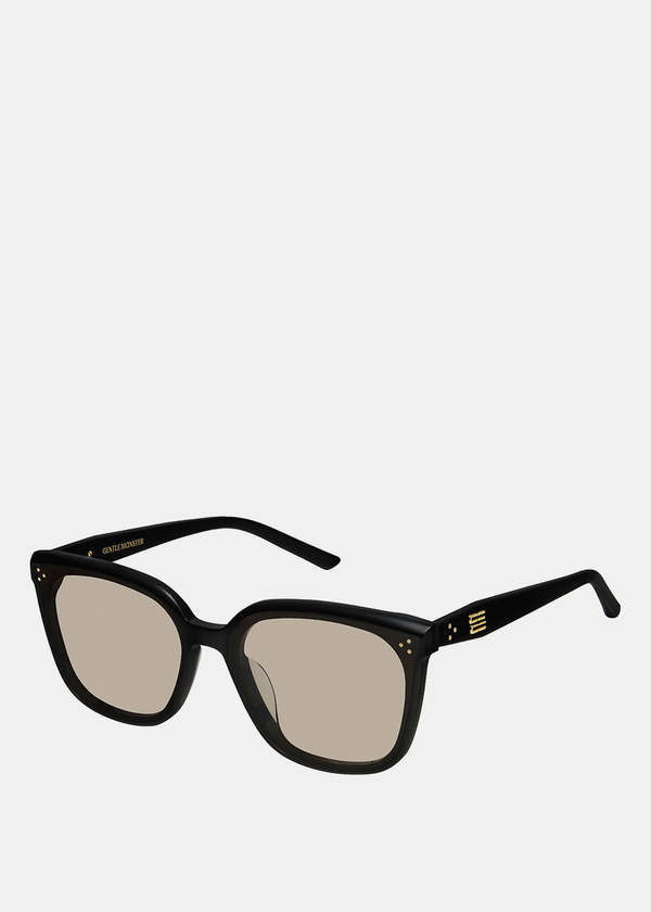 Gentle Monster Loloe 01(BR) Sunglasses - Black | Garmentory