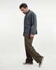 Vintage Wool Slacks - Deep Army Green - Thumbnail 1