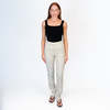 Alysi Linen Pants - Cream - Thumbnail 2
