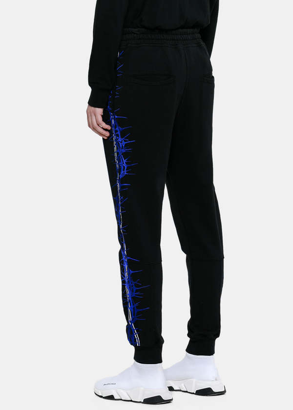 パンツ HAIDER ACKERMANN biker sweat BLACK F/W2014 Haider Ackermann Perth Biker Sweat Pants Defining elevated