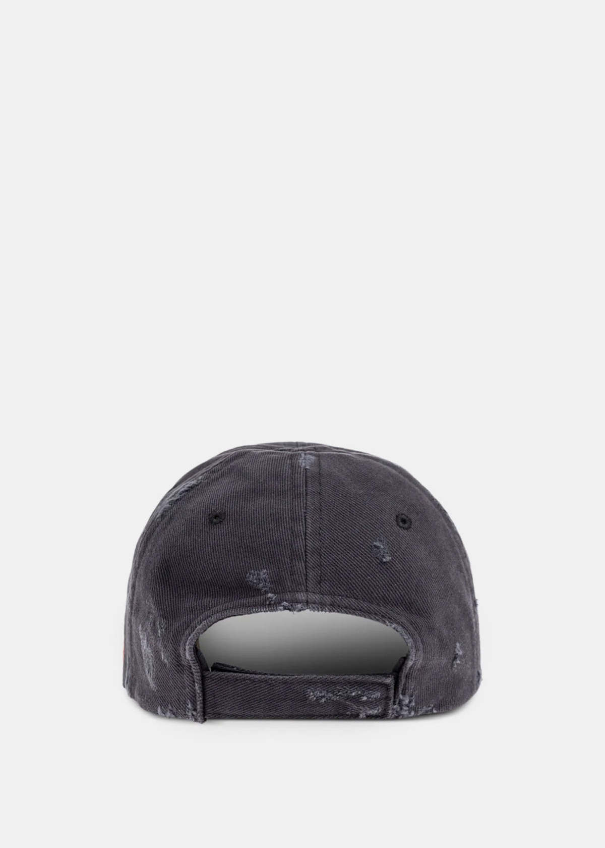 Balenciaga Faded Black Laurel Classic Cap - Faded Wash Black
