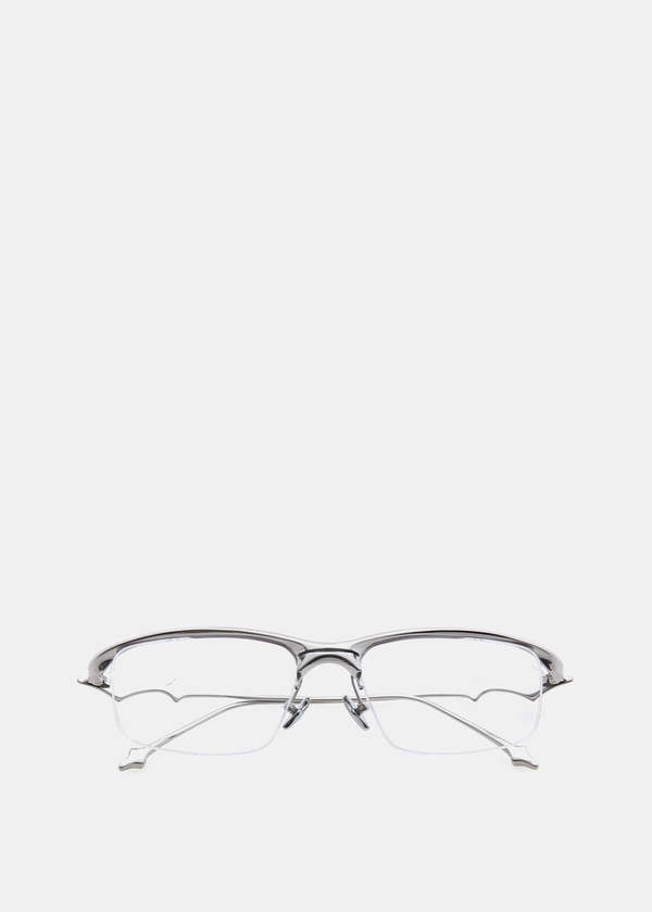 アイドル Gentle Monster Kro 02 Gentle Monster Kro 02 square-frame Glasses | Silver | FARFETCH