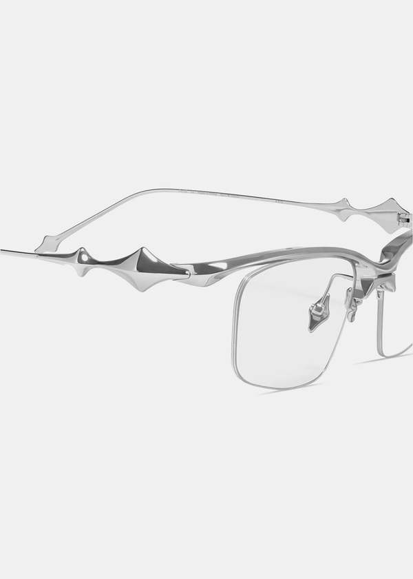 Gentle Monster KRO-02 Glasses - Silver | Garmentory